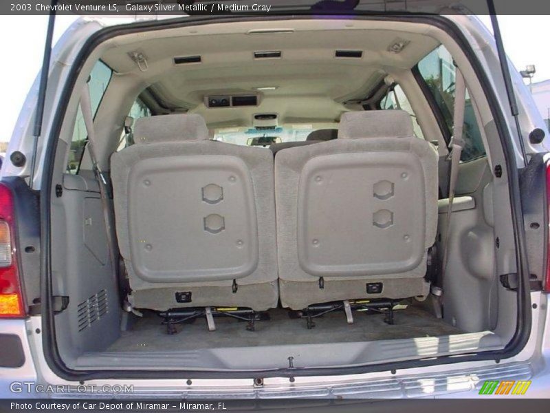 Galaxy Silver Metallic / Medium Gray 2003 Chevrolet Venture LS