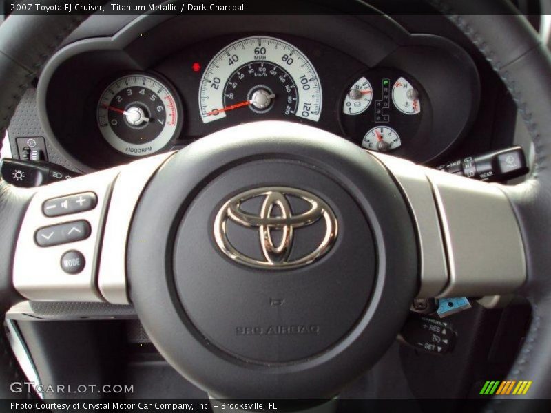 Titanium Metallic / Dark Charcoal 2007 Toyota FJ Cruiser