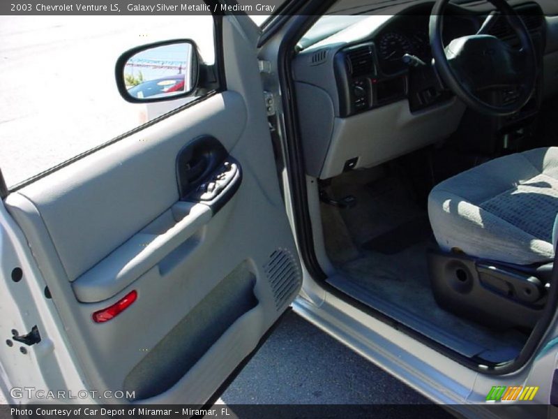 Galaxy Silver Metallic / Medium Gray 2003 Chevrolet Venture LS