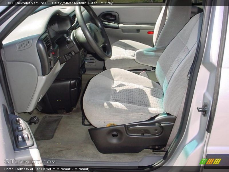 Galaxy Silver Metallic / Medium Gray 2003 Chevrolet Venture LS