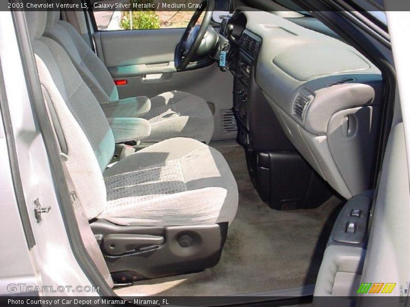Galaxy Silver Metallic / Medium Gray 2003 Chevrolet Venture LS