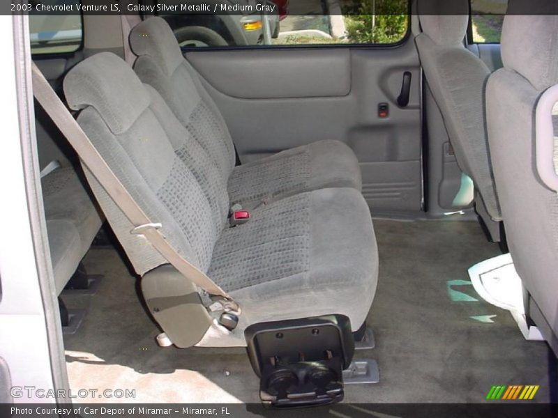 Galaxy Silver Metallic / Medium Gray 2003 Chevrolet Venture LS