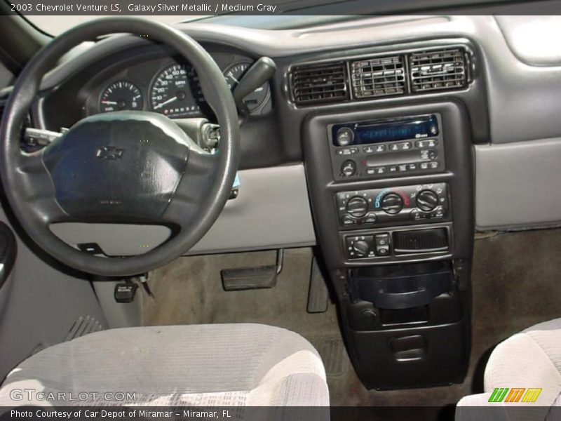 Galaxy Silver Metallic / Medium Gray 2003 Chevrolet Venture LS