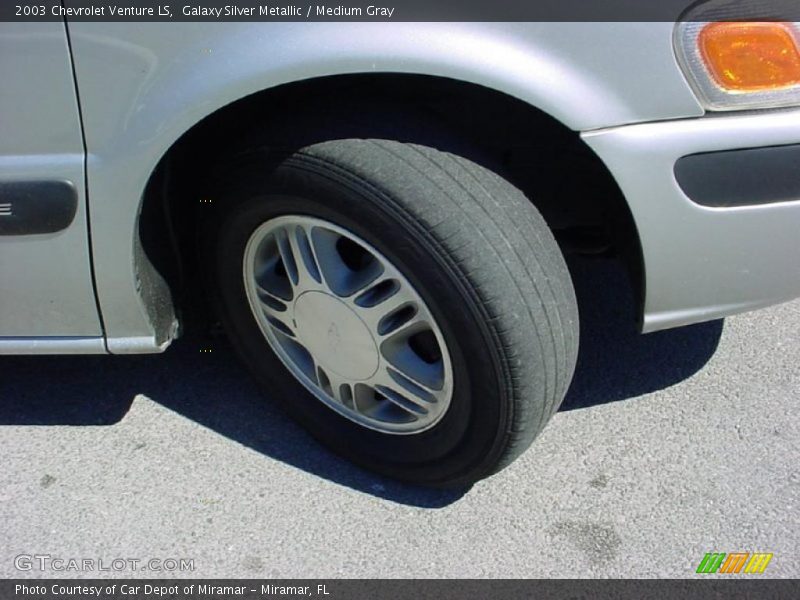 Galaxy Silver Metallic / Medium Gray 2003 Chevrolet Venture LS