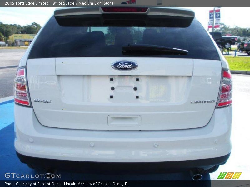 White Suede / Medium Light Stone 2009 Ford Edge Limited