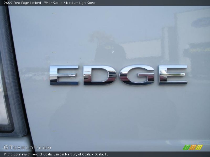 White Suede / Medium Light Stone 2009 Ford Edge Limited