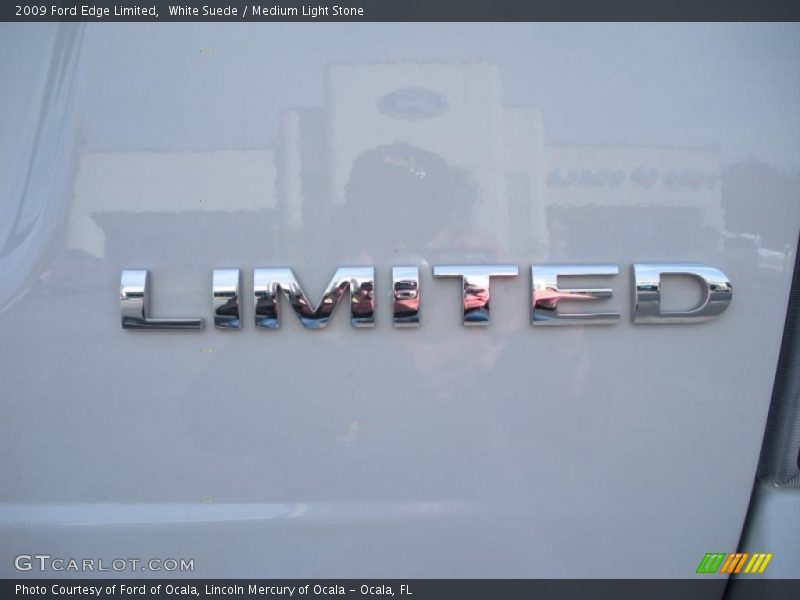 White Suede / Medium Light Stone 2009 Ford Edge Limited