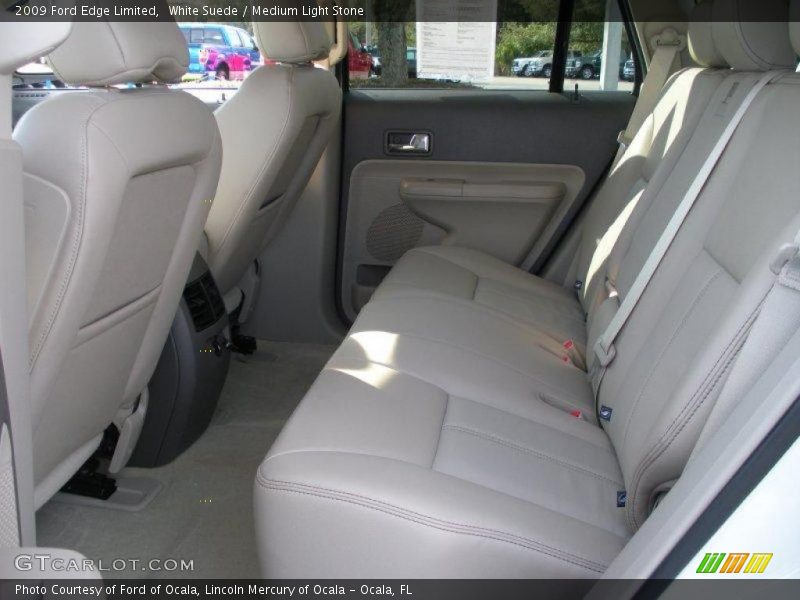 White Suede / Medium Light Stone 2009 Ford Edge Limited