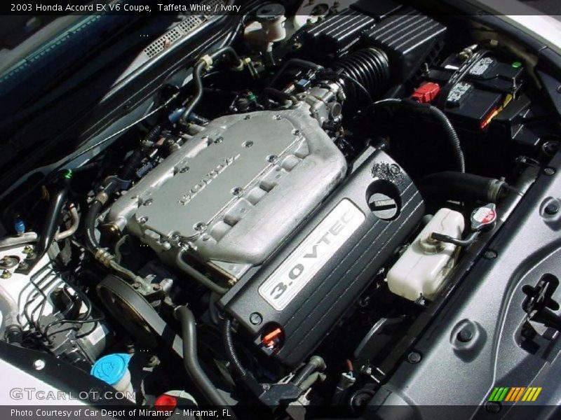 Taffeta White / Ivory 2003 Honda Accord EX V6 Coupe