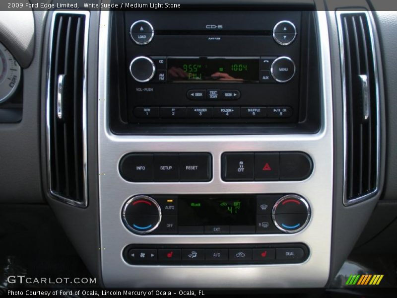 White Suede / Medium Light Stone 2009 Ford Edge Limited