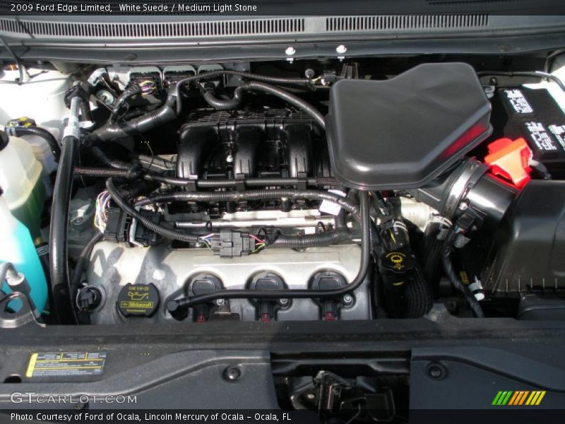 White Suede / Medium Light Stone 2009 Ford Edge Limited
