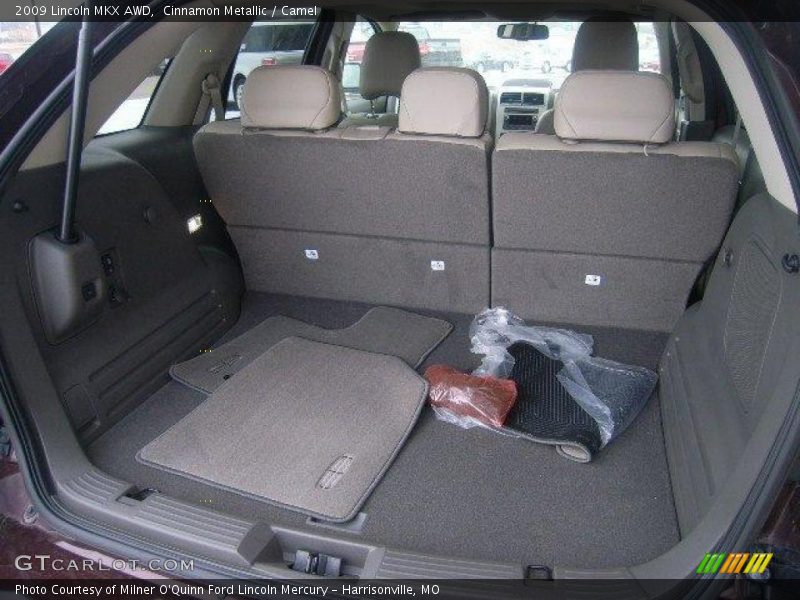Cinnamon Metallic / Camel 2009 Lincoln MKX AWD
