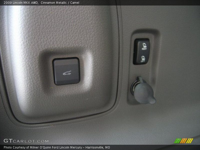Cinnamon Metallic / Camel 2009 Lincoln MKX AWD