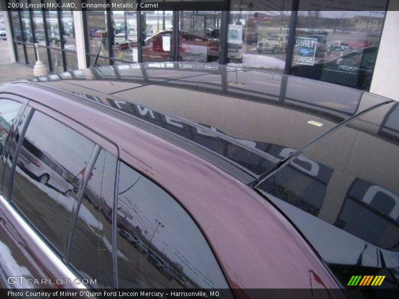 Cinnamon Metallic / Camel 2009 Lincoln MKX AWD