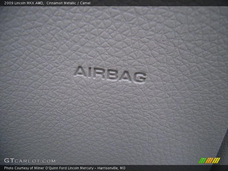 Cinnamon Metallic / Camel 2009 Lincoln MKX AWD