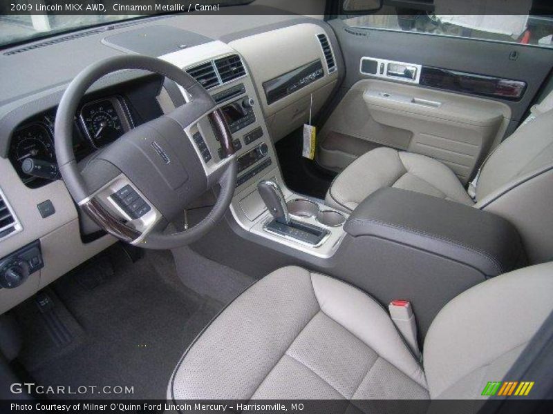 Cinnamon Metallic / Camel 2009 Lincoln MKX AWD