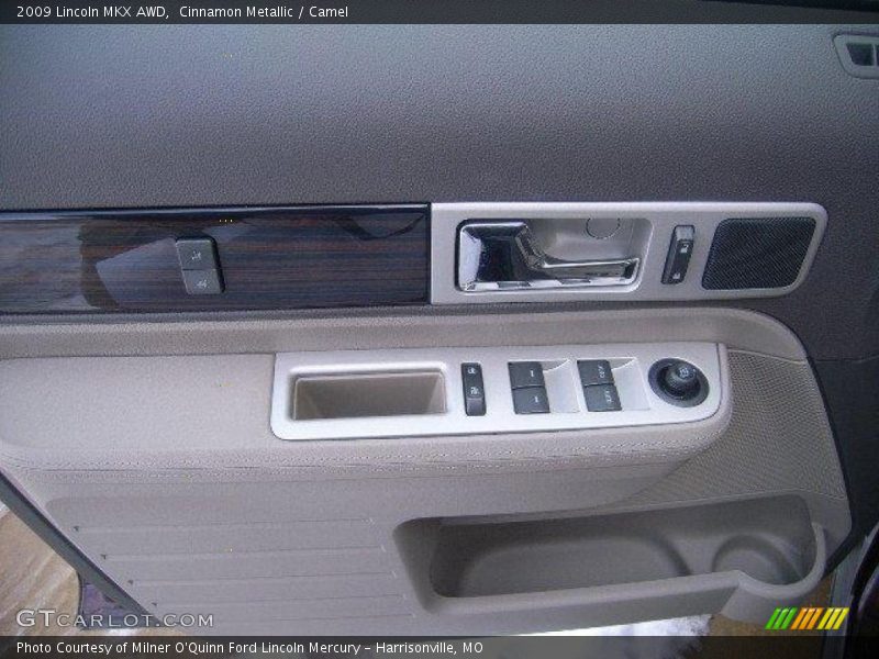 Cinnamon Metallic / Camel 2009 Lincoln MKX AWD