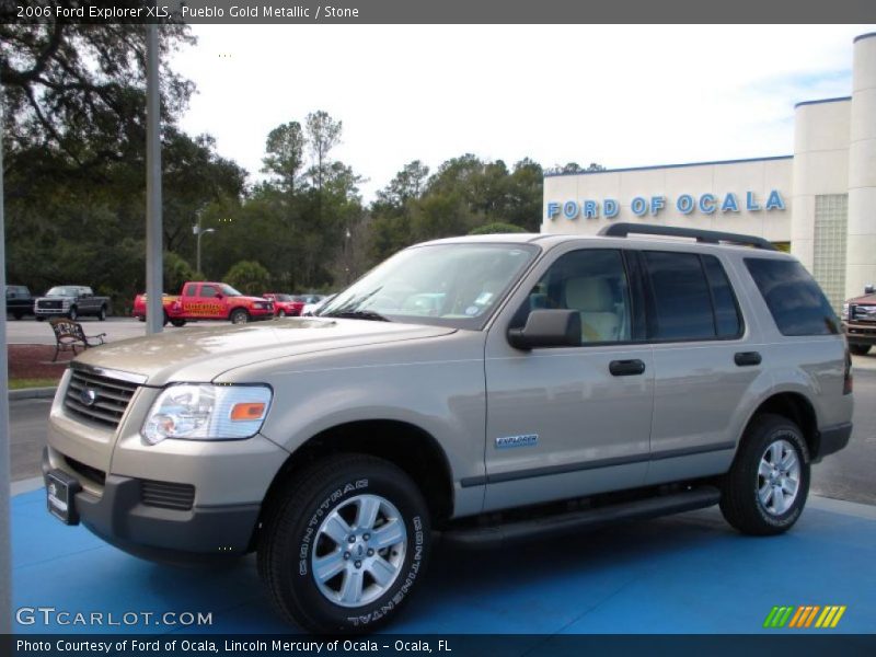 Pueblo Gold Metallic / Stone 2006 Ford Explorer XLS