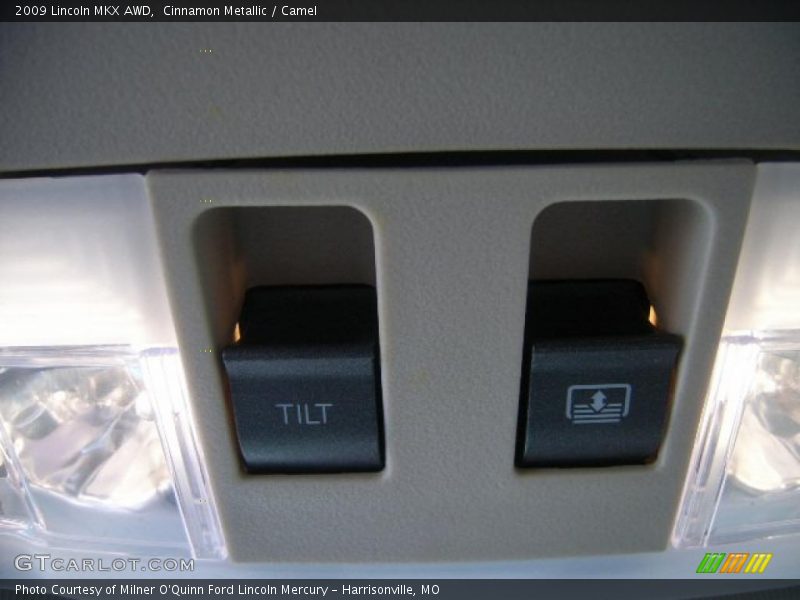 Cinnamon Metallic / Camel 2009 Lincoln MKX AWD