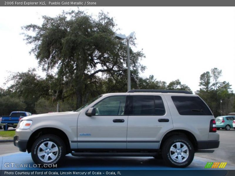 Pueblo Gold Metallic / Stone 2006 Ford Explorer XLS