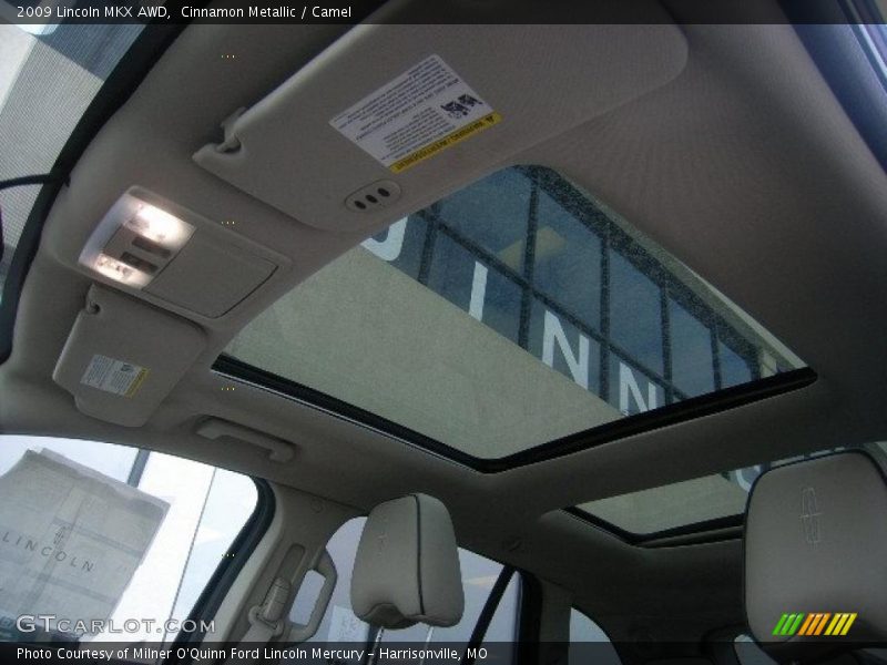 Cinnamon Metallic / Camel 2009 Lincoln MKX AWD