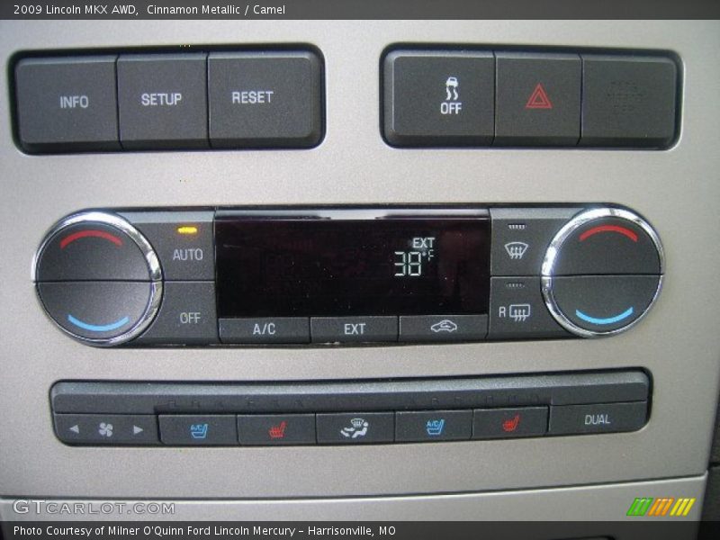 Cinnamon Metallic / Camel 2009 Lincoln MKX AWD