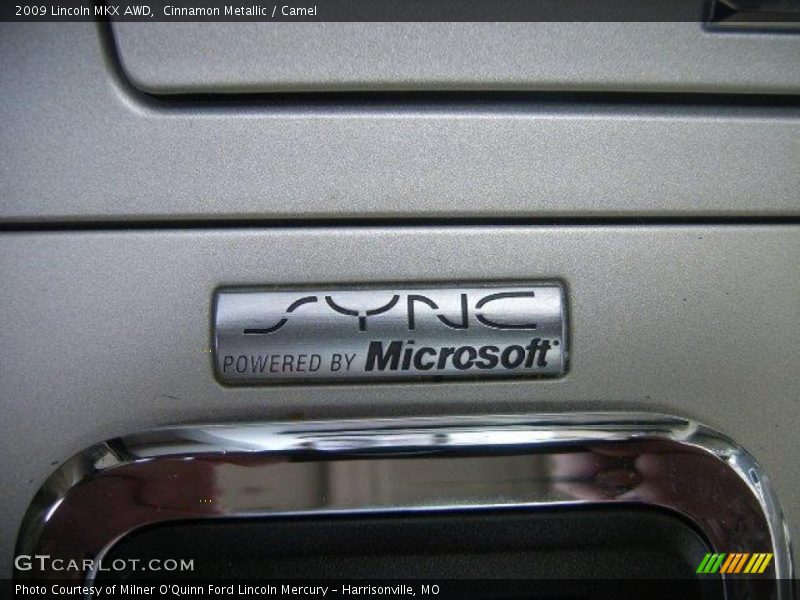 Cinnamon Metallic / Camel 2009 Lincoln MKX AWD