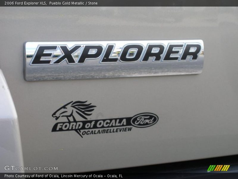 Pueblo Gold Metallic / Stone 2006 Ford Explorer XLS