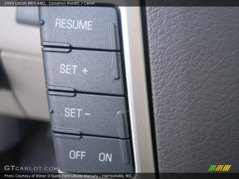 Cinnamon Metallic / Camel 2009 Lincoln MKX AWD