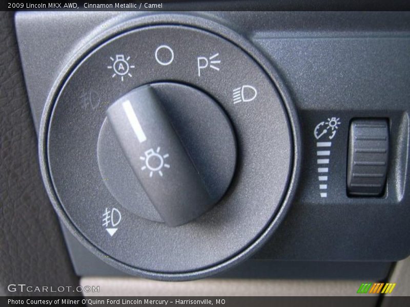 Cinnamon Metallic / Camel 2009 Lincoln MKX AWD