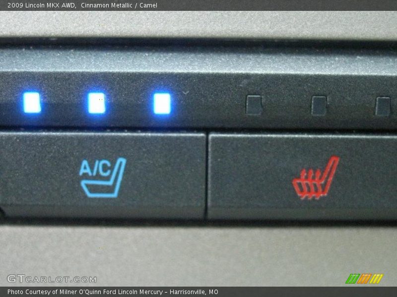 Cinnamon Metallic / Camel 2009 Lincoln MKX AWD