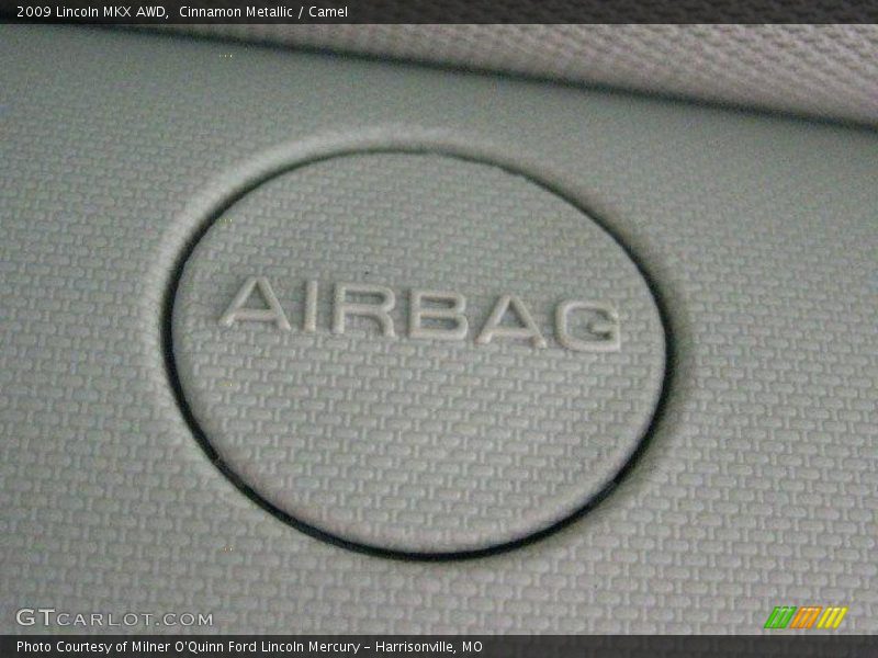 Cinnamon Metallic / Camel 2009 Lincoln MKX AWD