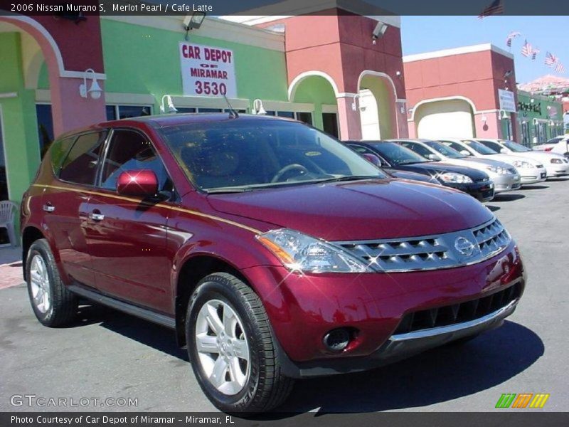 Merlot Pearl / Cafe Latte 2006 Nissan Murano S