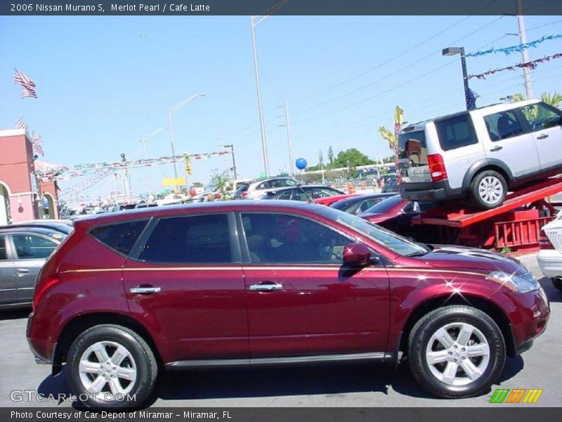 Merlot Pearl / Cafe Latte 2006 Nissan Murano S