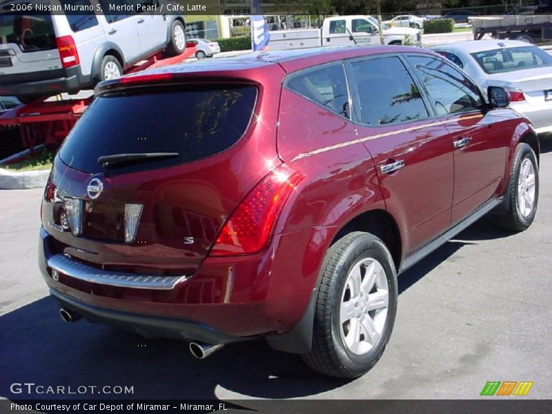 Merlot Pearl / Cafe Latte 2006 Nissan Murano S