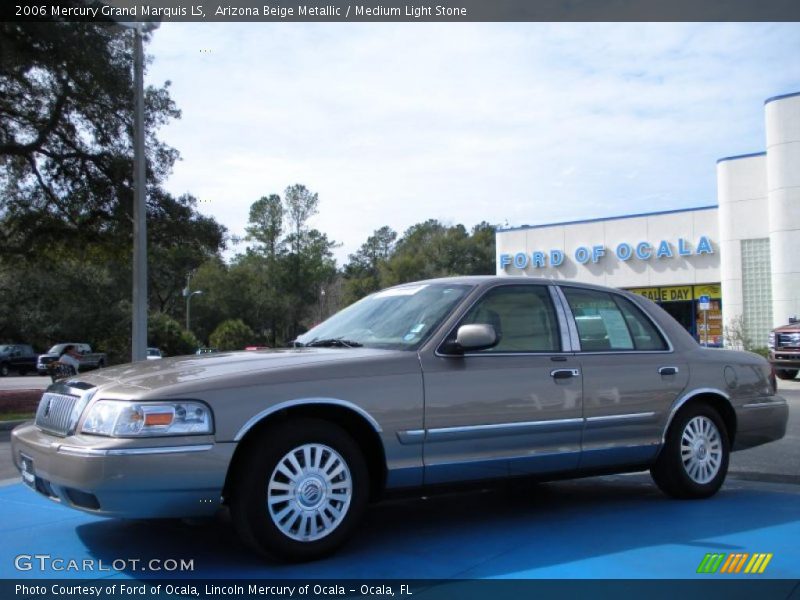 Arizona Beige Metallic / Medium Light Stone 2006 Mercury Grand Marquis LS