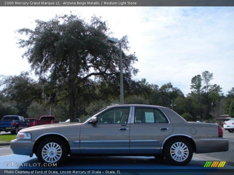 Arizona Beige Metallic / Medium Light Stone 2006 Mercury Grand Marquis LS