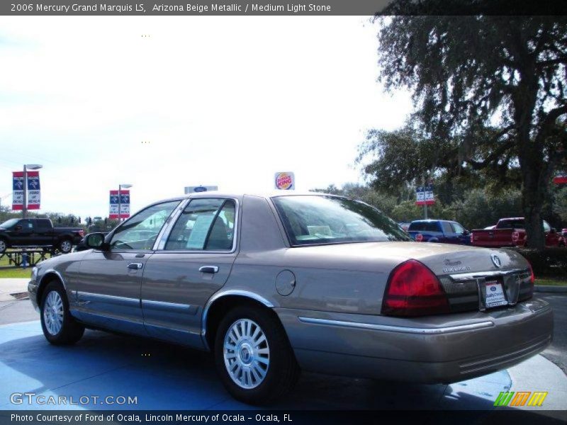 Arizona Beige Metallic / Medium Light Stone 2006 Mercury Grand Marquis LS