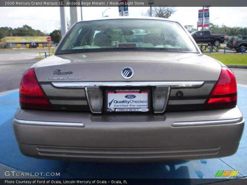 Arizona Beige Metallic / Medium Light Stone 2006 Mercury Grand Marquis LS