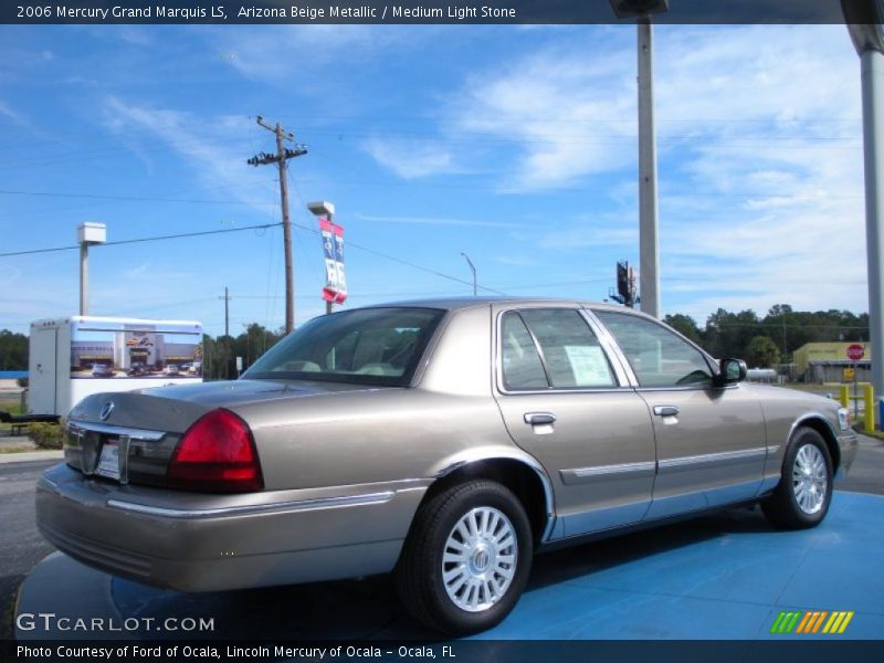 Arizona Beige Metallic / Medium Light Stone 2006 Mercury Grand Marquis LS