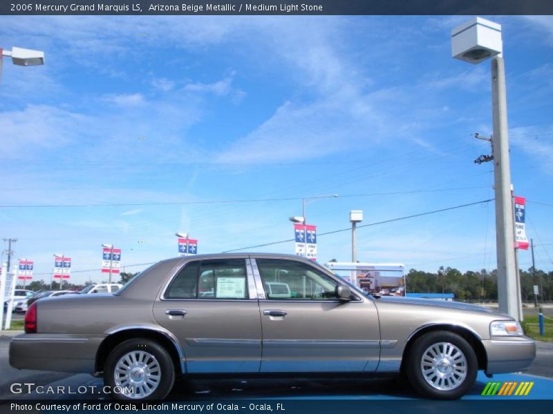 Arizona Beige Metallic / Medium Light Stone 2006 Mercury Grand Marquis LS