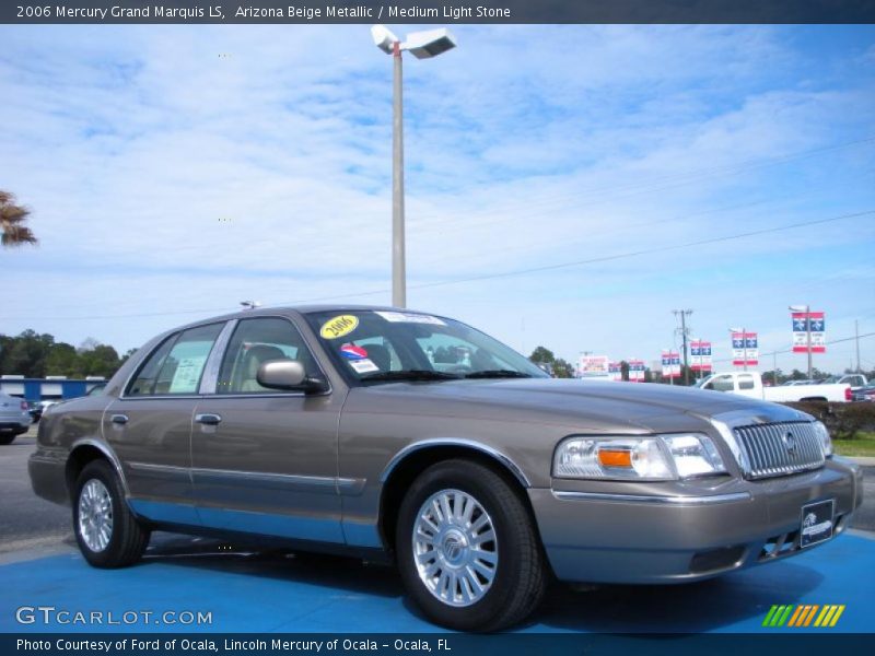 Arizona Beige Metallic / Medium Light Stone 2006 Mercury Grand Marquis LS
