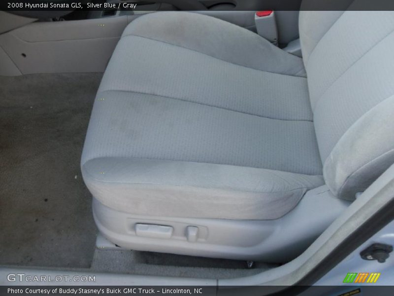 Silver Blue / Gray 2008 Hyundai Sonata GLS