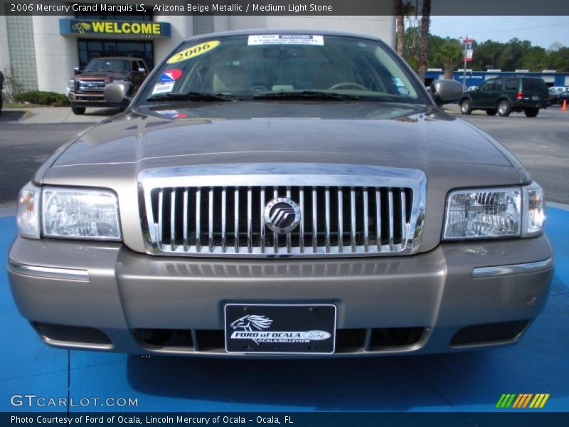 Arizona Beige Metallic / Medium Light Stone 2006 Mercury Grand Marquis LS