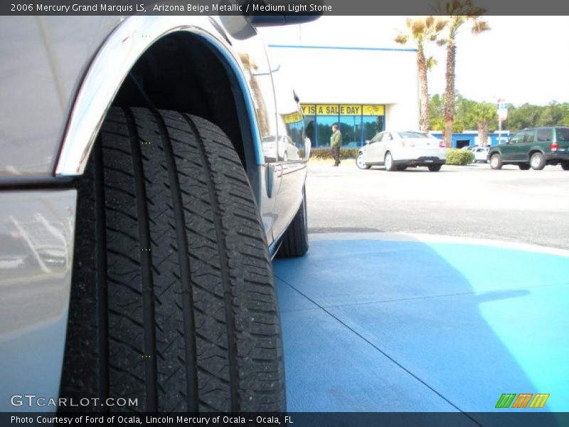 Arizona Beige Metallic / Medium Light Stone 2006 Mercury Grand Marquis LS