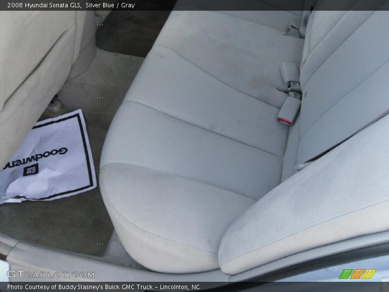 Silver Blue / Gray 2008 Hyundai Sonata GLS