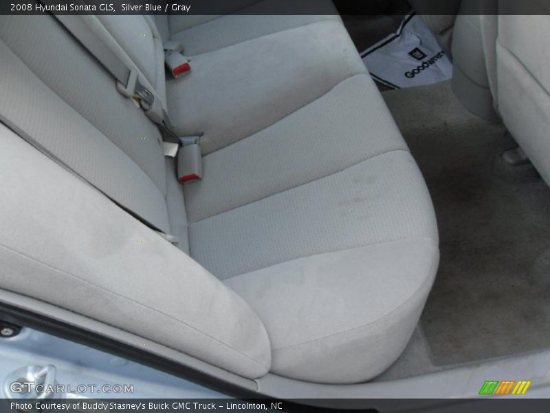 Silver Blue / Gray 2008 Hyundai Sonata GLS