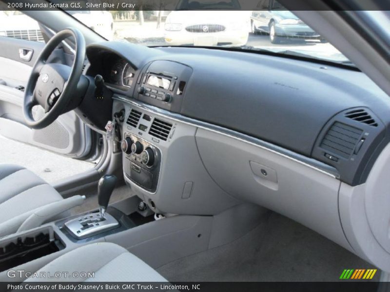 Silver Blue / Gray 2008 Hyundai Sonata GLS