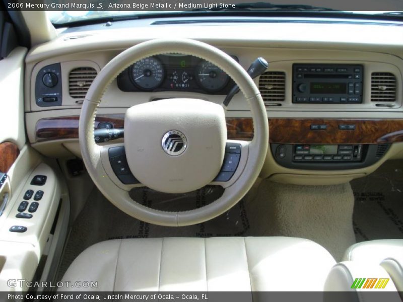 Arizona Beige Metallic / Medium Light Stone 2006 Mercury Grand Marquis LS