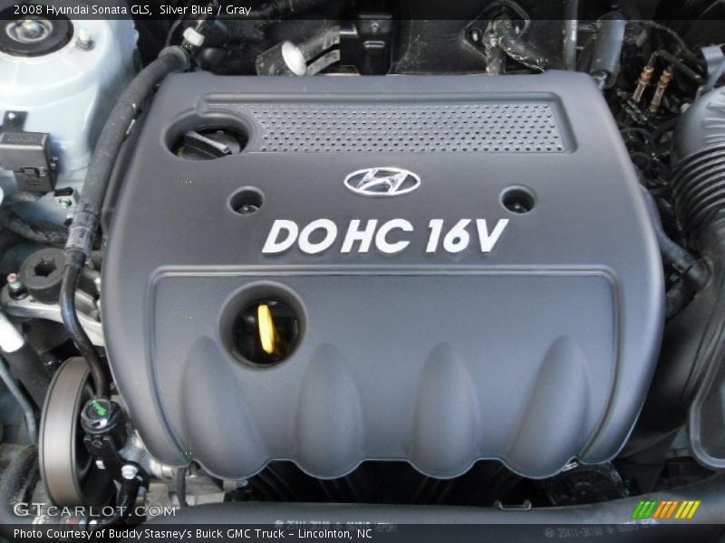 Silver Blue / Gray 2008 Hyundai Sonata GLS
